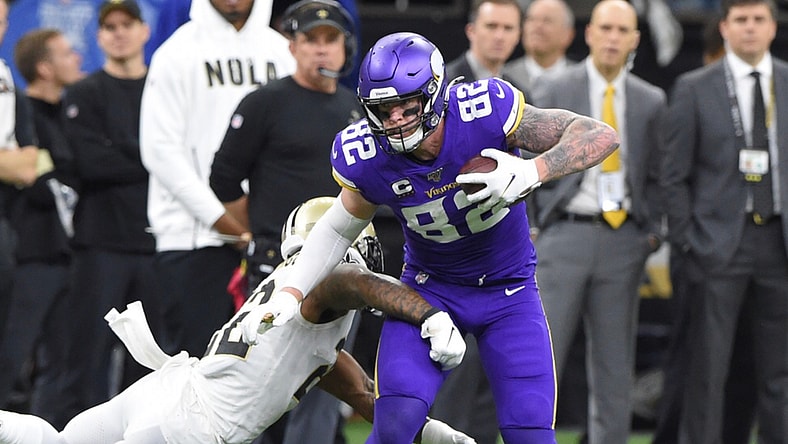 Minnesota Vikings release Kyle Rudolph