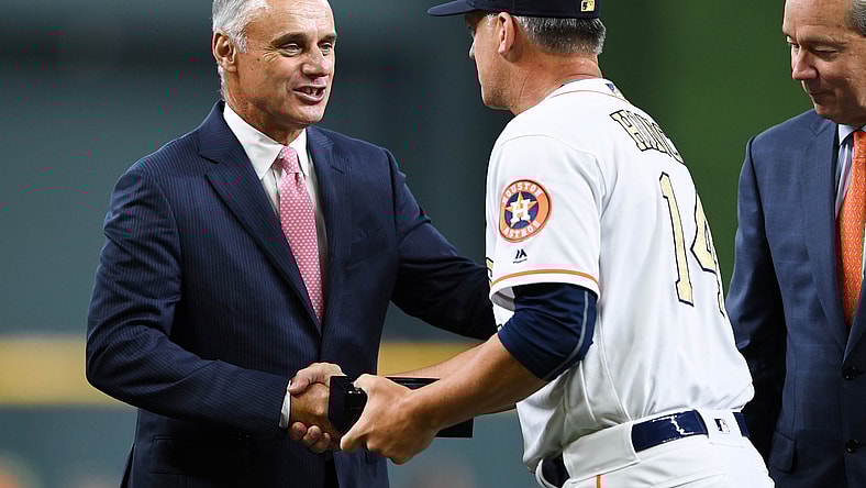 Rob Manfred, Astros