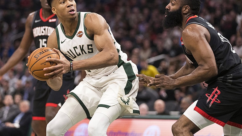 Giannis Antetokounmpo, James Harden