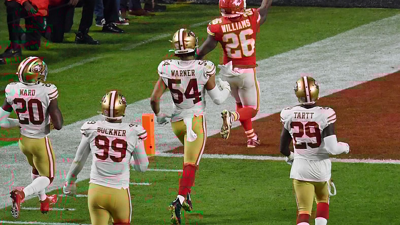 Chiefs' Damien Williams scores TD against 49ers in Super Bowl
