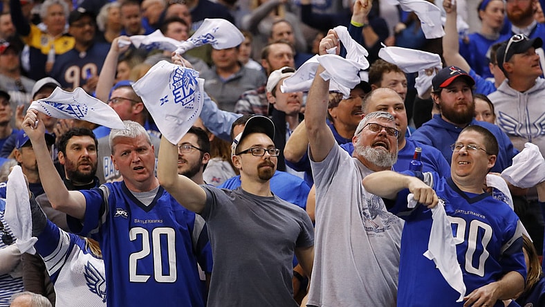 St. Louis BattleHawks fans