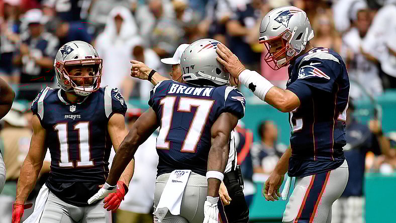 Tom Brady, Antonio Brown