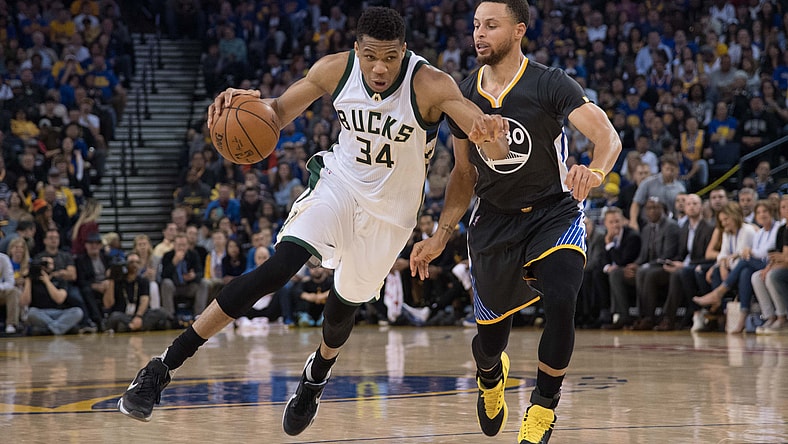 Giannis Antetokounmpo Warriors