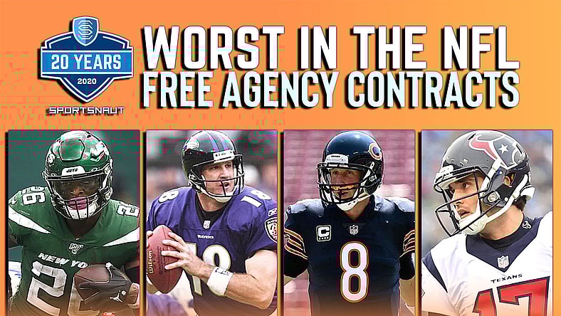 25 Worst NFL Free Agency Contracts Of The Past 20 Years