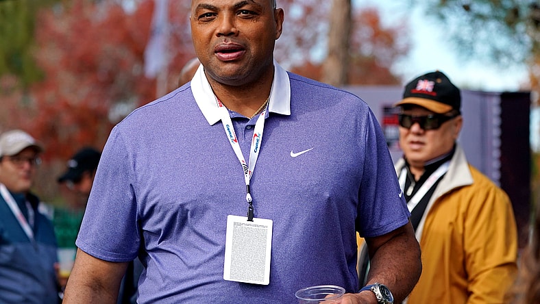 Charles Barkley before The Match