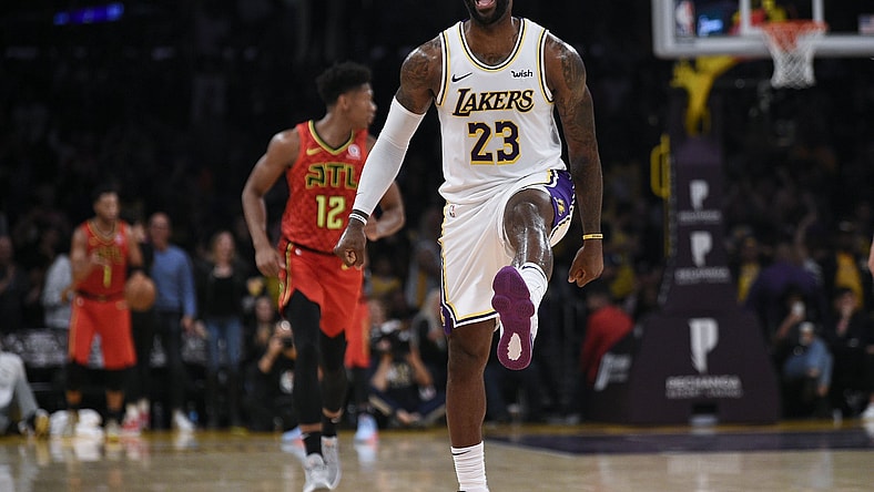 Los Angeles Lakers forward LeBron James