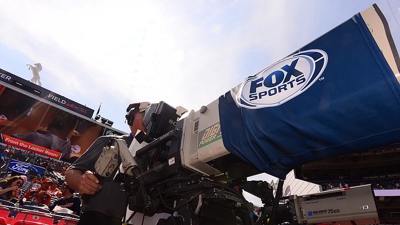 FOX Sports logo at NFL game
