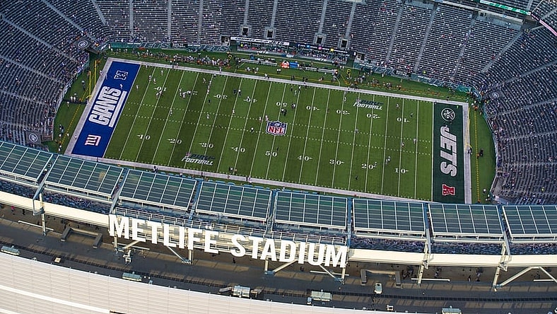 MetLife Stadium aerial view