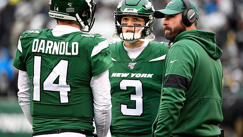 New York Jets HC Adam Gase and QB Sam Darnold