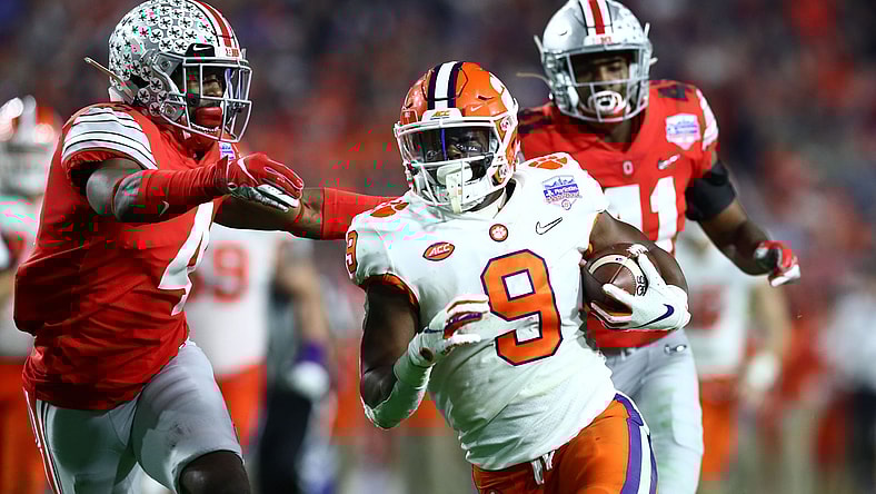 Atlanta Falcons draft picks: Travis Etienne, RB, Clemson