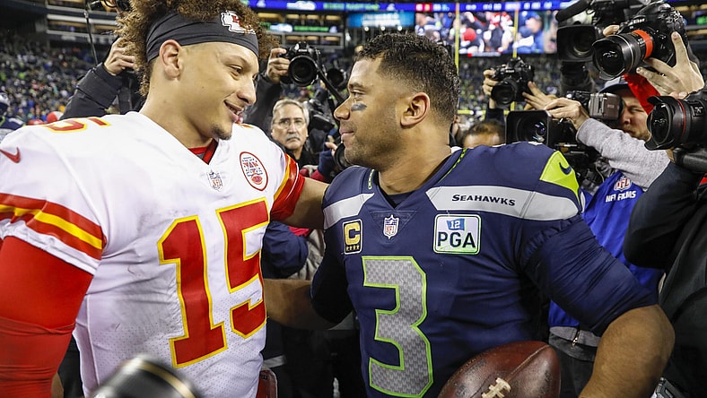 Kansas City Chiefs Patrick Mahomes Seattle Seahawks Russell Wilson