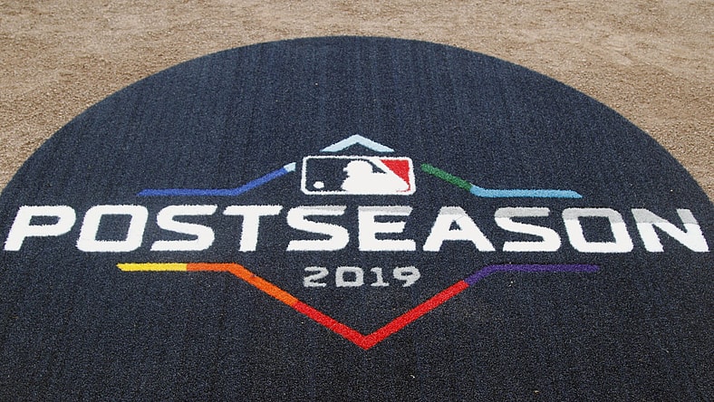 MLB postseason logo during 2019 season