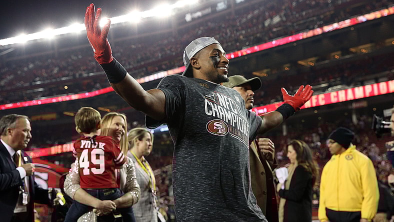 49ers running back Raheem Mostert