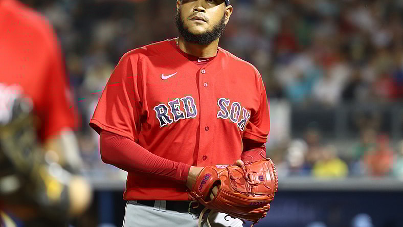 Boston Red Sox pitcher Eduardo Rodriguez