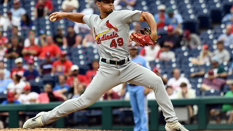 St. Louis Cardinals pitcher Jordan Hicks