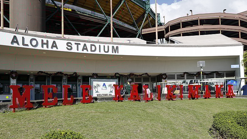 Aloha Stadium entrance in Hawaii