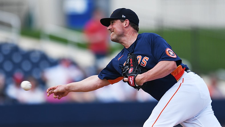 Houston Astros pitcher Joe Smith