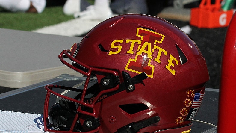 Iowa State Cyclones football helmet