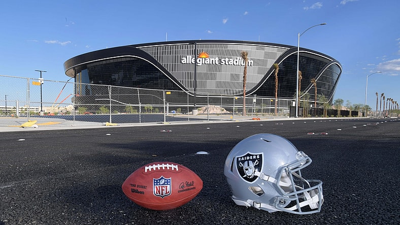 Allegiant Stadium, home of the Las Vegas Raiders