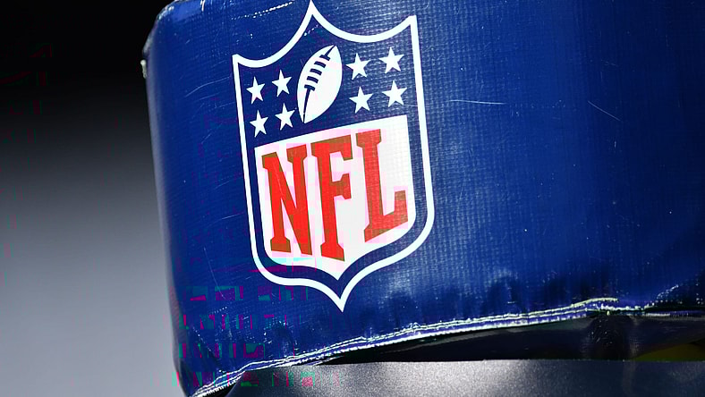 NFL logo during Bears-Panthers game