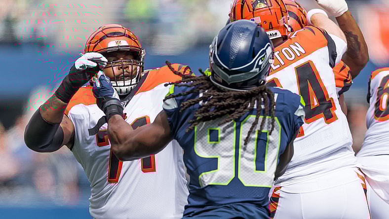 Seattle Seahawks edge rusher Jadeveon Clowney