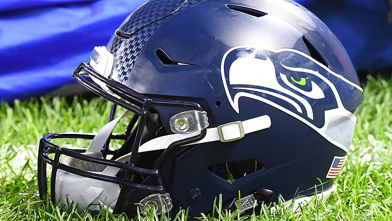 Seattle Seahawks helmet