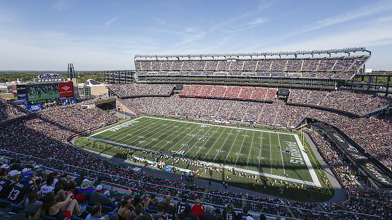 GIllette Stadium during New England Patriots game