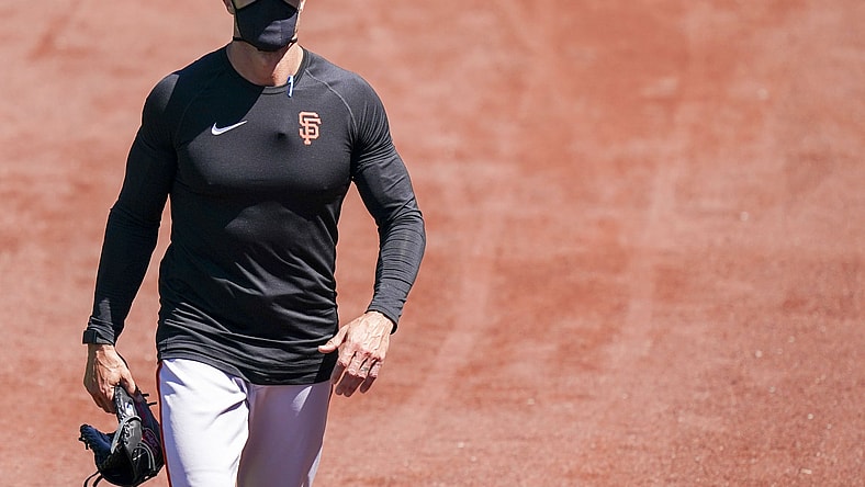 San Francisco Giants manager Gabe Kapler