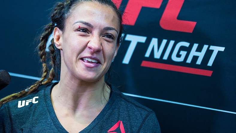 Amanda Ribas during UFC Fight Night