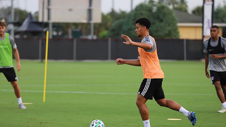 FC Dallas training ahead of the start of the 2020 MLS season