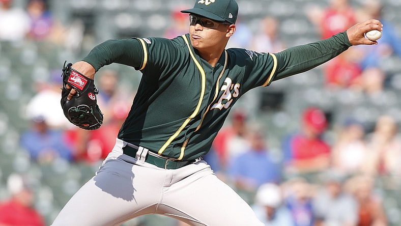 A's pitcher Jesus Luzardon has COVID-19