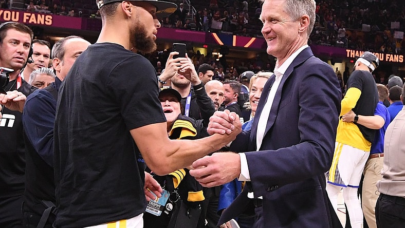 Golden State Warriors Stephen Curry Steve Kerr NBA Finals