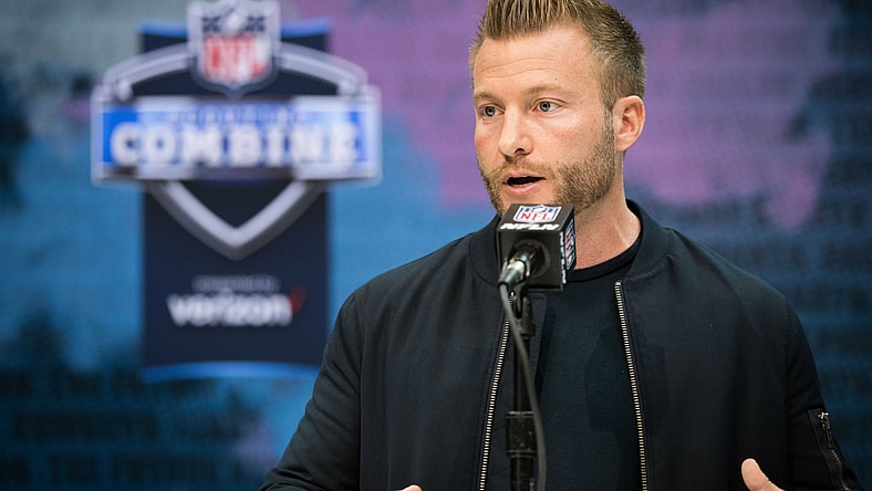 Los Angeles Rams coach Sean McVay