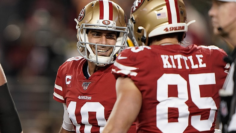 49ers Jimmy Garoppolo George Kittle