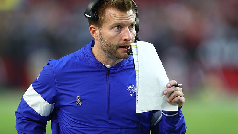 Los Angeles Rams head coach Sean McVay