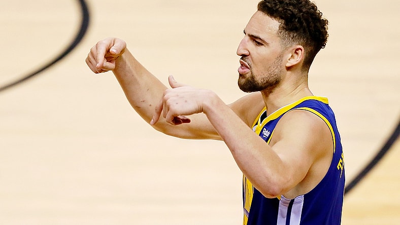 Golden State Warriors guard Klay Thompson