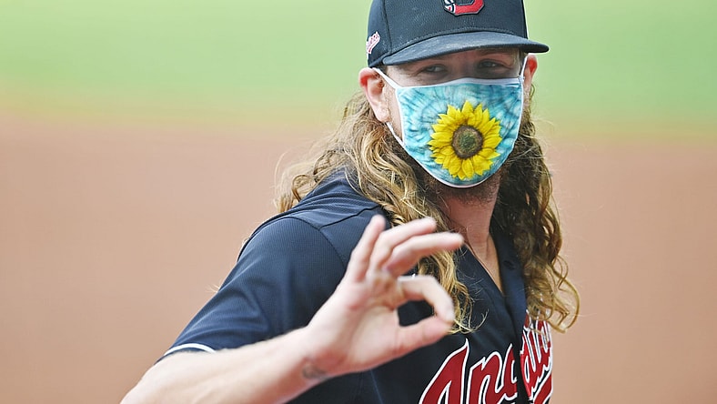 Cleveland Indians starting pitcher Mike Clevinger