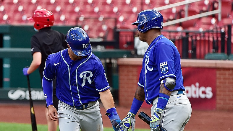 Kansas City Royals stars Whit Merrifield and Salvador Perez
