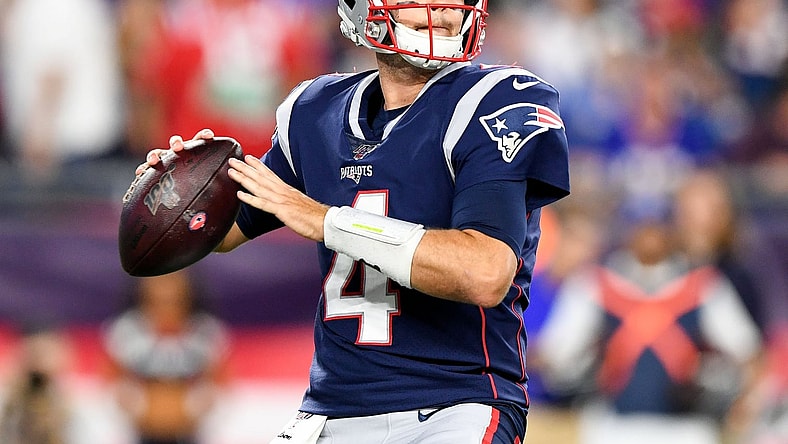 New England Patriots quarterback Jarrett Stidham