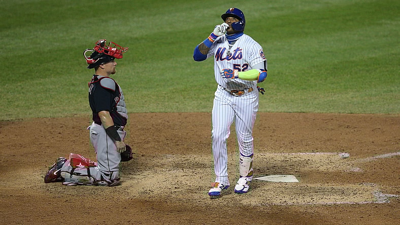 New York Mets designated hitter Yoenis Cespedes