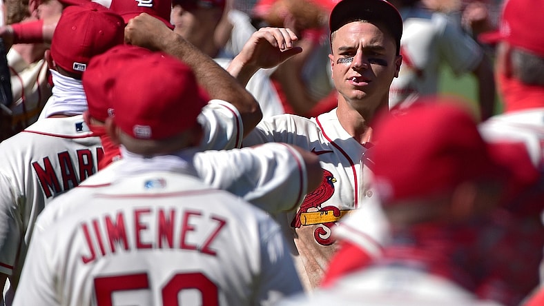 St. Louis Cardinals players during 2020 season