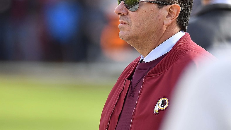 Washington Football Team owner Daniel Snyder during NFL game against Texans