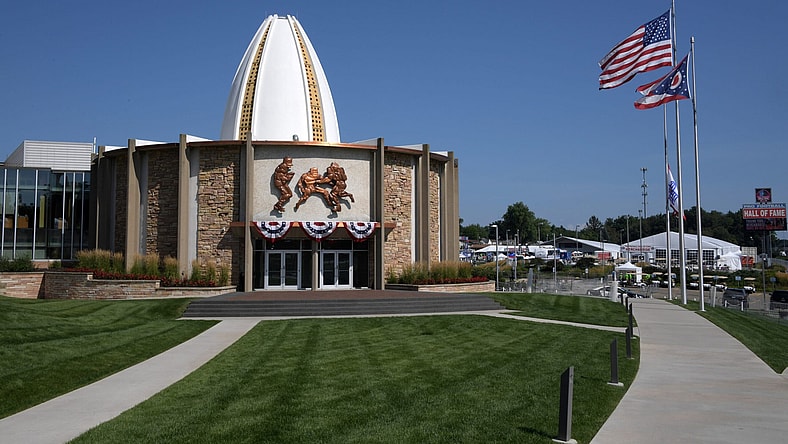 General view of the Pro Football Hall of Fame
