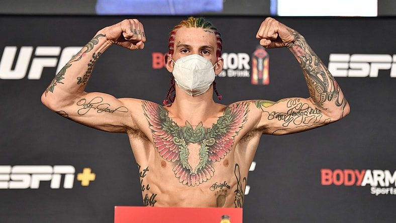 Sean O'Malley during UFC 250 weigh-ins