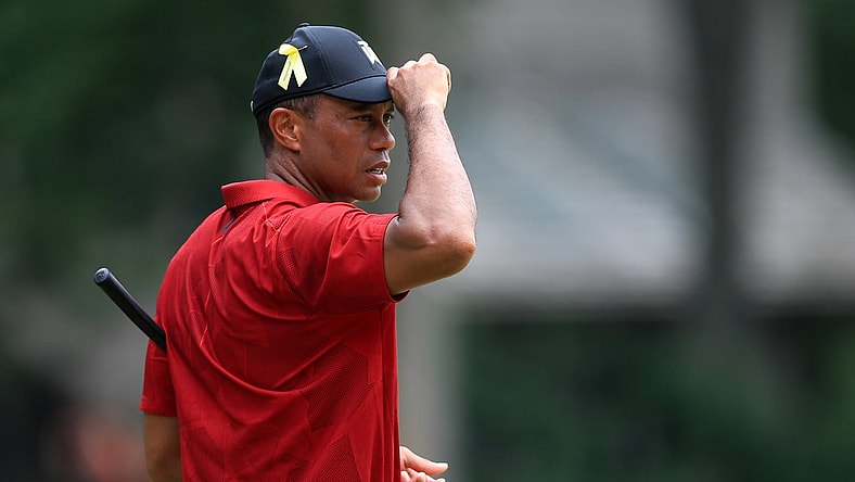 Tiger Woods during The Memorial Tournament