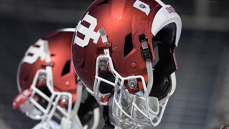 Indiana Hoosiers football helmet