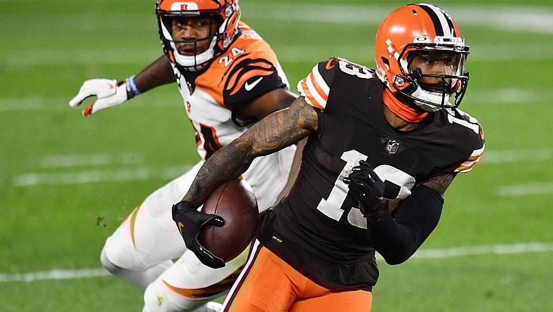 Cleveland Browns wide receiver Odell Beckham Jr. against the Bengals in Week 2 of the NFL season