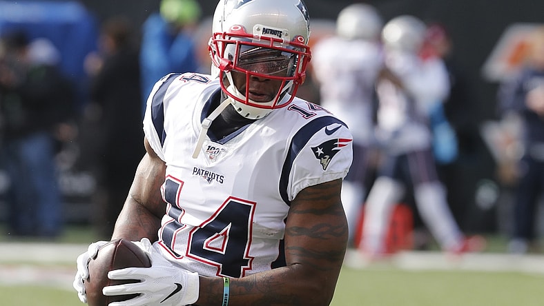 New England Patriots wide receiver Mohamed Sanu