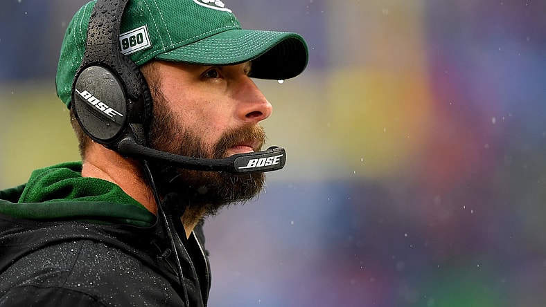 Jets head coach Adam Gase during game against Bills