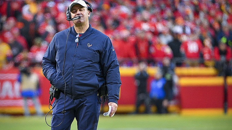 Texans head coach Bill O'Brien during game against Chiefs